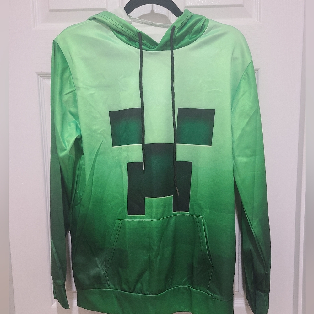 Minecraft Pullover Hoodie Boys XL